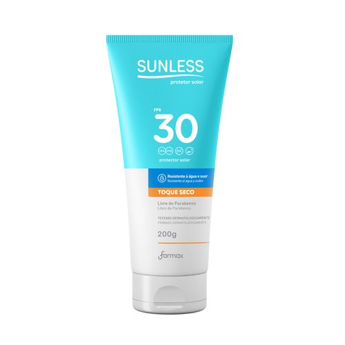 Protetor Solar Toque Seco Sunless Fps30 200g