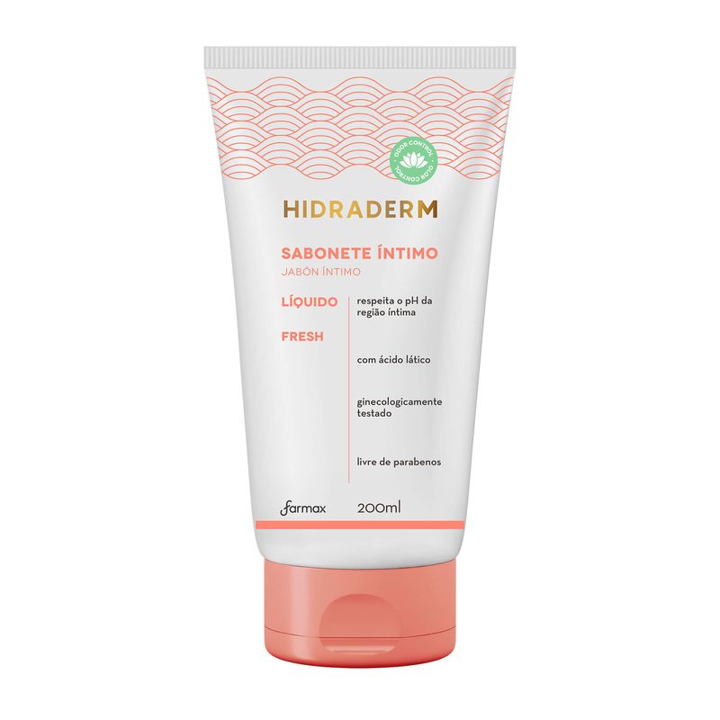 SABONETE INTIMO FRESH HIDRADERM 200ML - Farmax