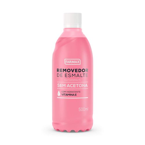 Removedor de Esmalte sem Acetona Farmax 500ml