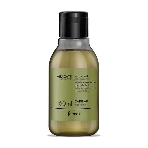 Óleo Capilar Abacate Puro Farmax 60ml