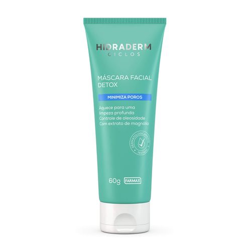 Mascara Facial Detox Hidraderm Ciclos 60g