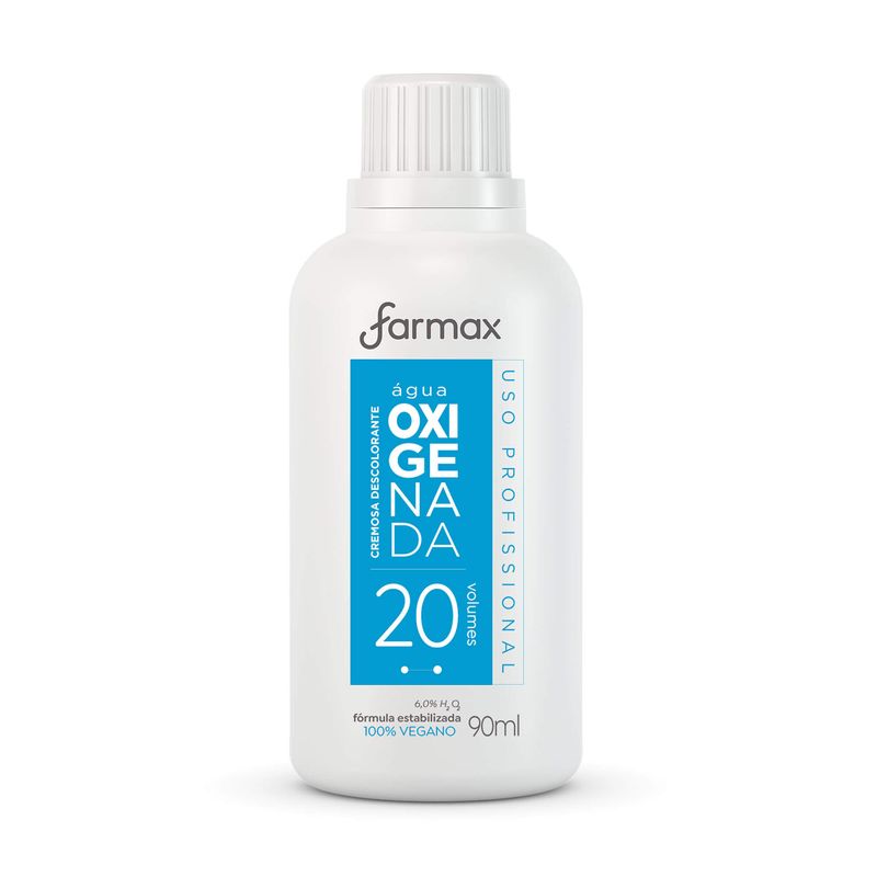 Farmax Agua Oxigenada Cremosa Vol. 20 90ml – Kiosk Brazil