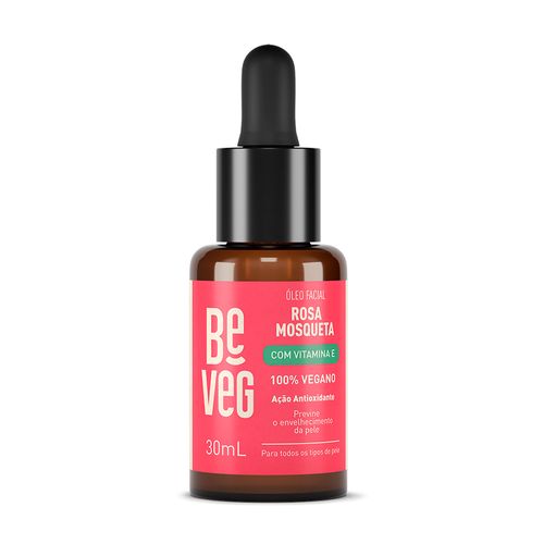 ÓLEO FACIAL ROSA MOSQUETA ANTISSINAIS BEVEG 30ML