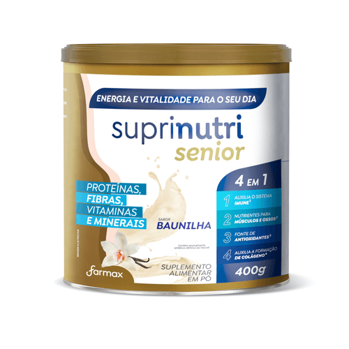 Suplemento Baunilha Suprinutri Sênior 400g