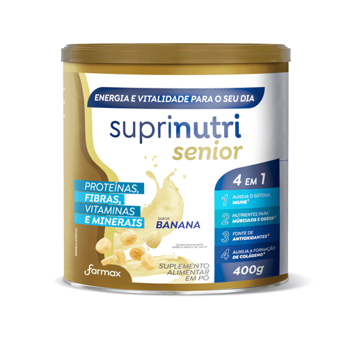 Suplemento Banana Suprinutri Sênior 400g