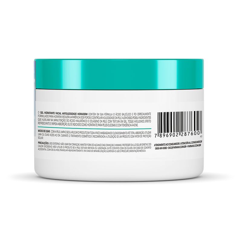 Gel-Hidratante-Antioleosidade-Hidraderm-100g-Verso