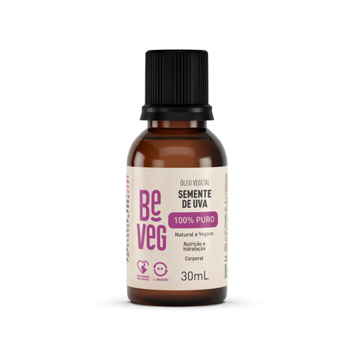 OLEO SEMENTE DE UVA PURO BEVEG 30ML