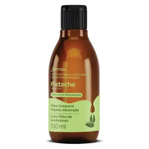 OLEO DESODORANTE CORPORAL PISTACHE FARMAX 100ML